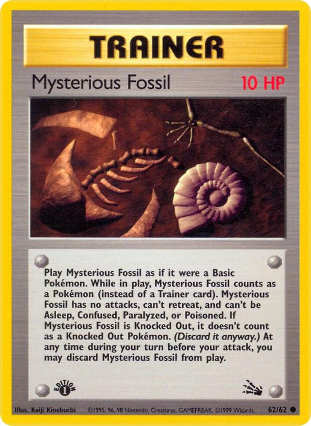 Mysterious Fossil [1st-Edition]