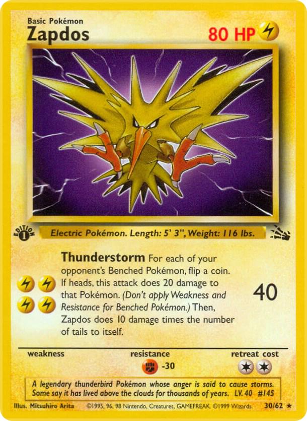 Zapdos [1st-Edition]