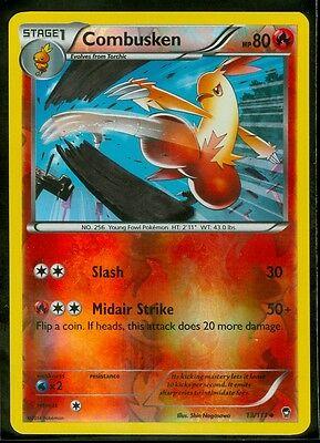 Furious Fists Combusken [Reverse Holo] Pokémon card