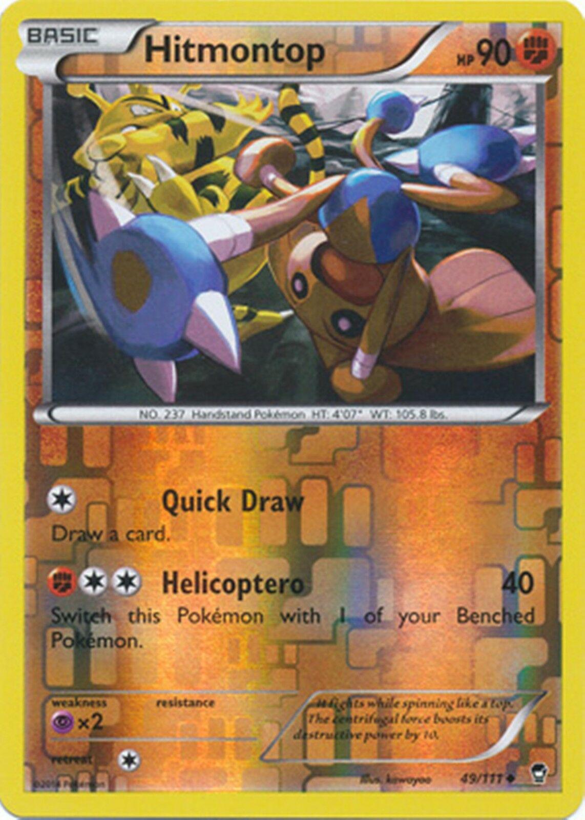 Hitmontop [Reverse Holo]