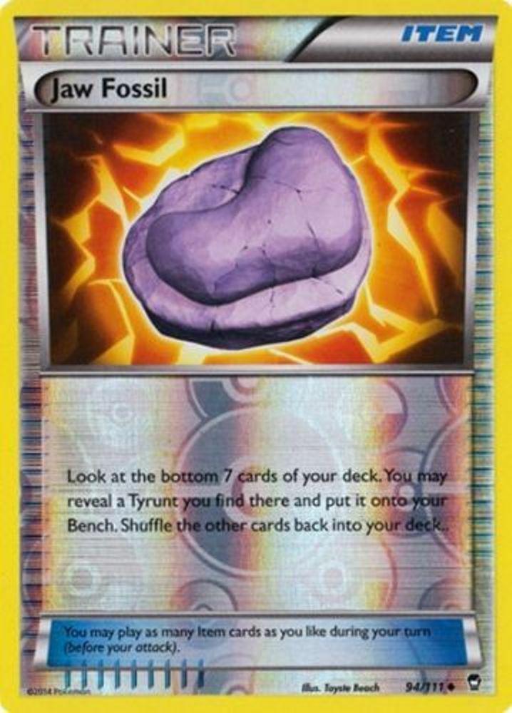 Jaw Fossil [Reverse Holo]