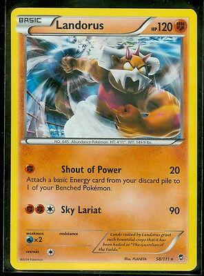 Furious Fists Landorus [Holo] Pokémon card