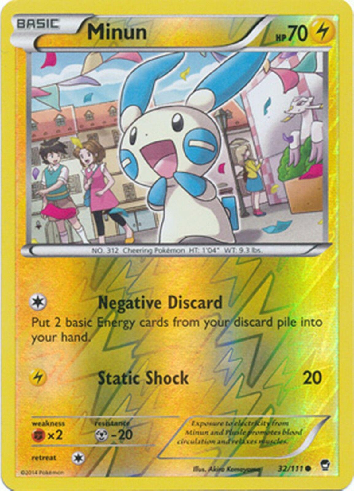 Minun [Reverse Holo]