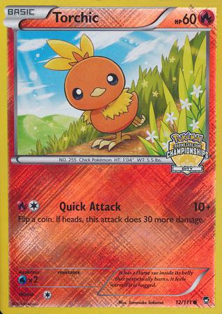 Furious Fists Torchic [City-Championships] Pokémon card