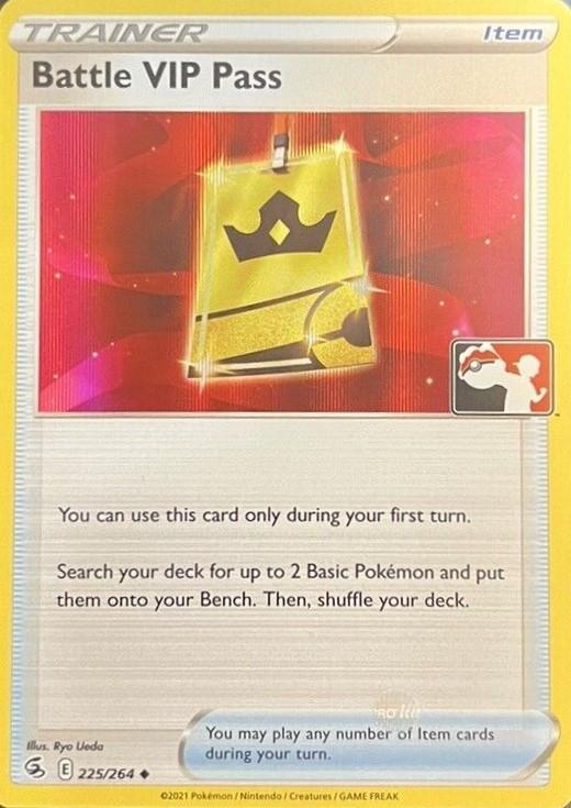 Fusion Strike Battle VIP Pass [Prize-Pack] Pokémon card