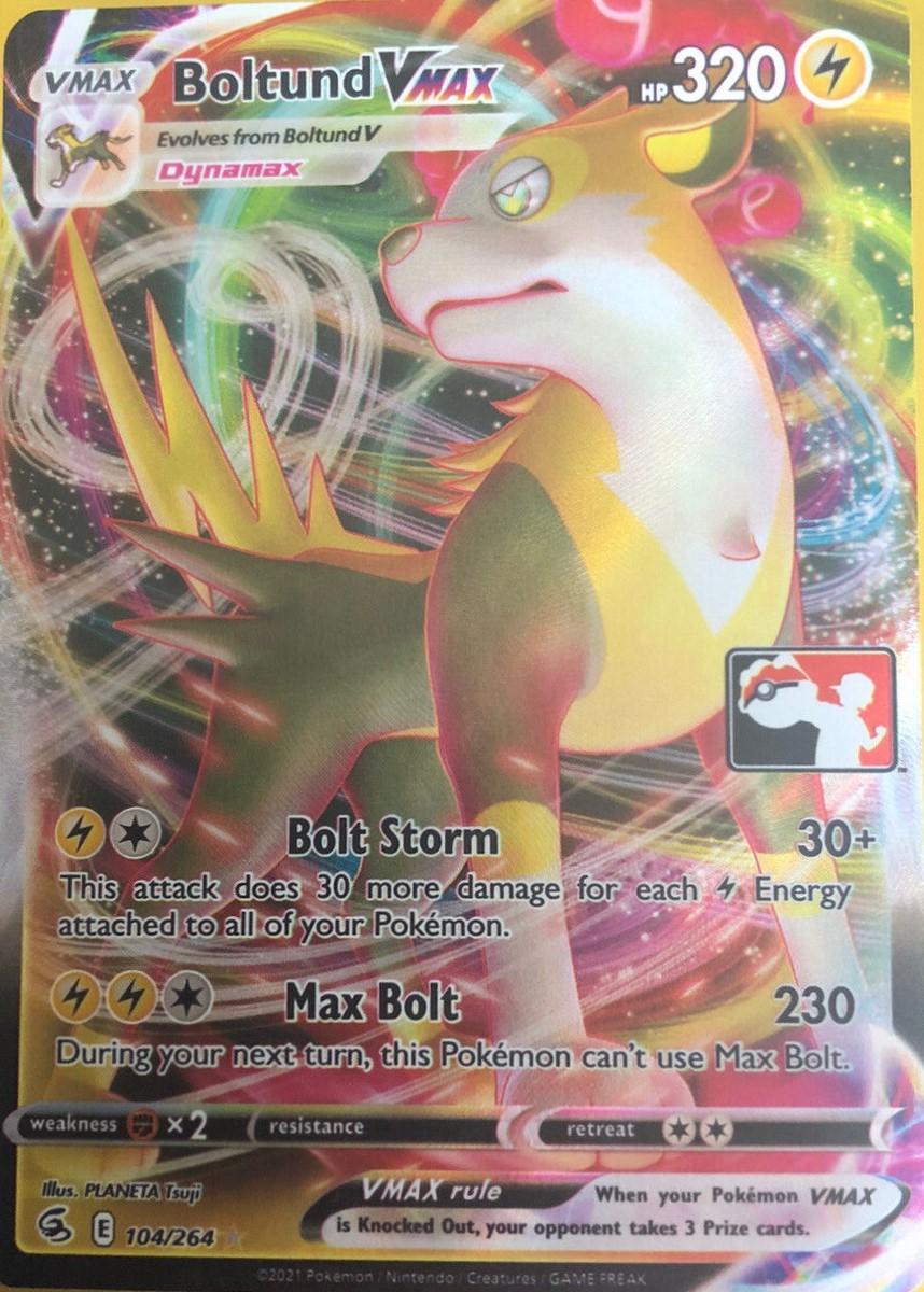 Fusion Strike Boltund VMAX [Prize-Pack] Pokémon card