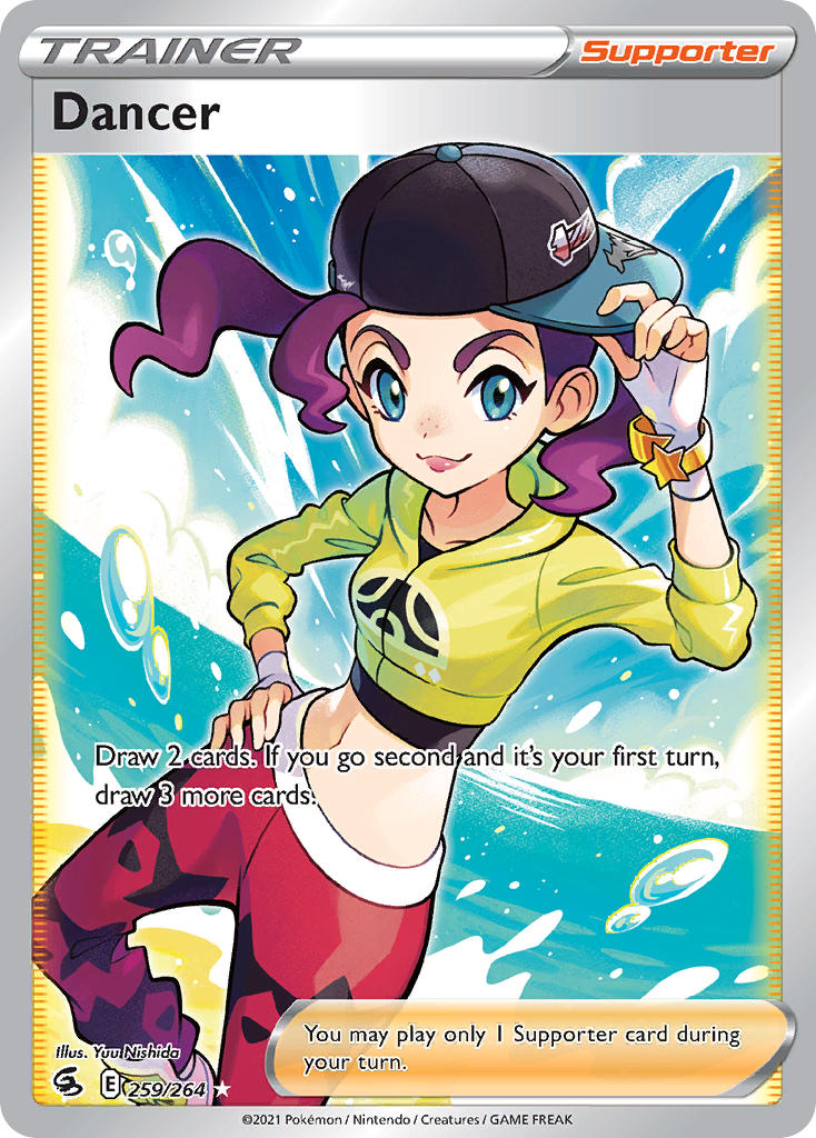 Fusion Strike Dancer Pokémon card