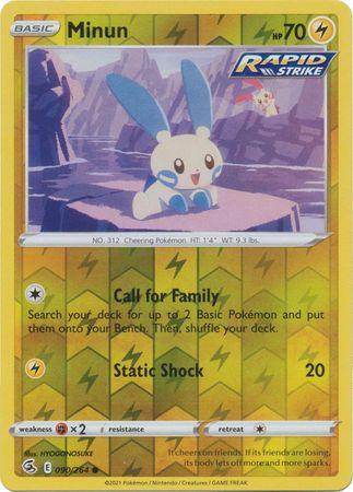 Minun [Reverse Holo]