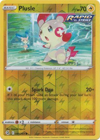 Plusle [Reverse Holo]