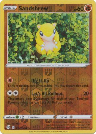 Sandshrew [Reverse Holo]