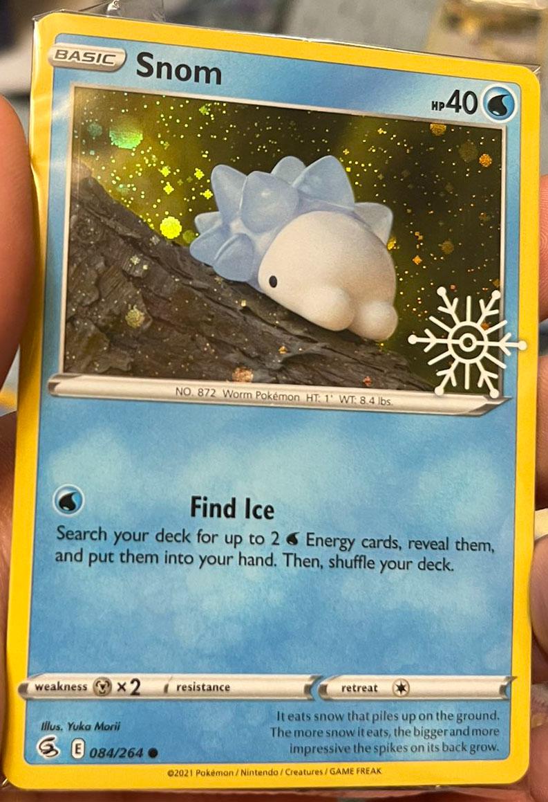 Fusion Strike Snom [Snowflake-Stamp] Pokémon card