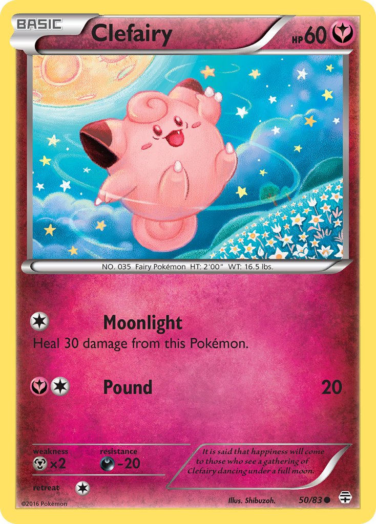 Generations Clefairy [Toys-R-Us] Pokémon card