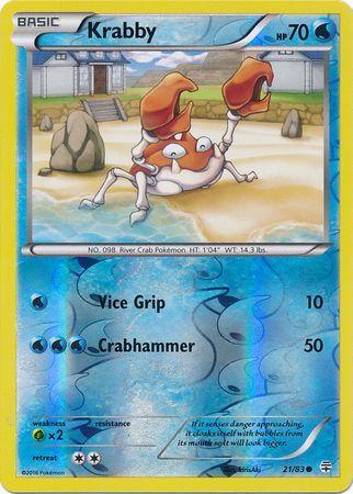 Krabby [Reverse Holo]