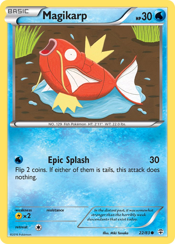 Generations Magikarp [Toys-R-Us] Pokémon card