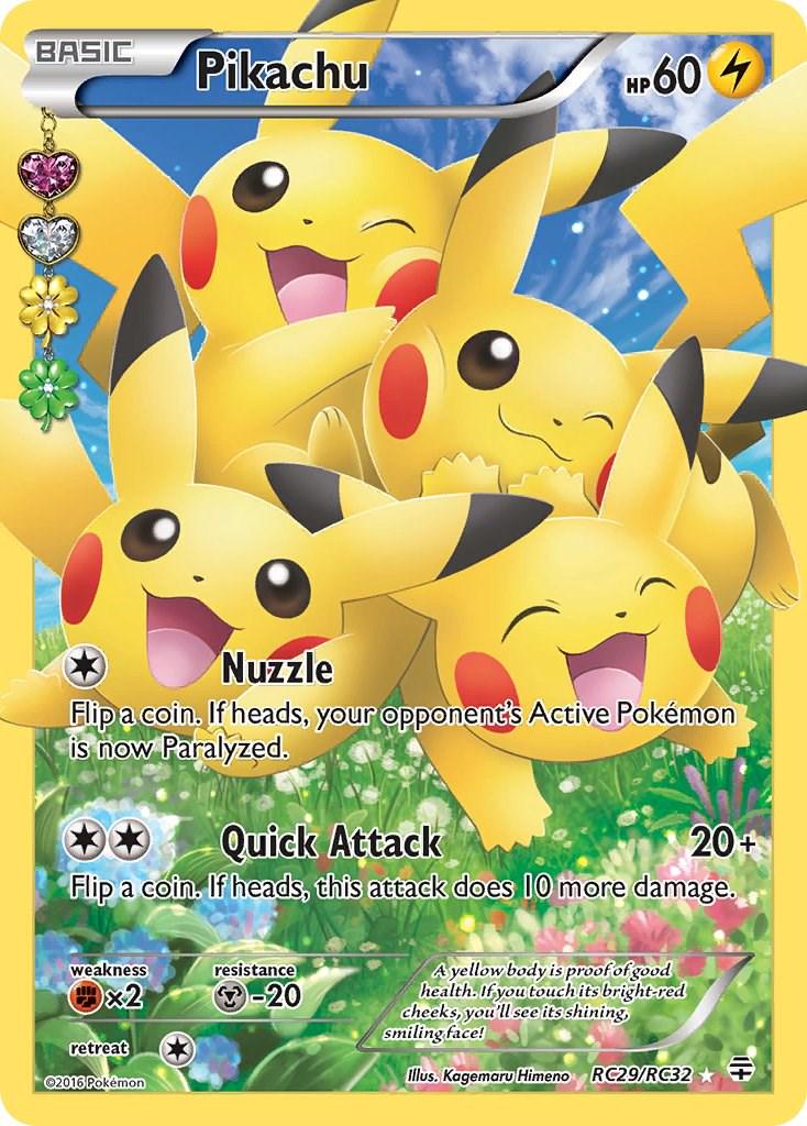 Generations Pikachu Pokémon card