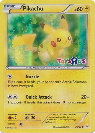 Generations Pikachu [Toys-R-Us] Pokémon card