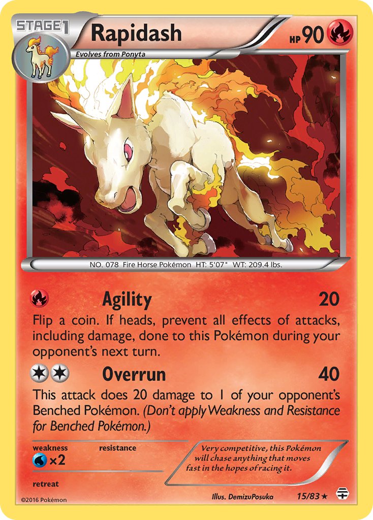 Rapidash [Reverse Holo]