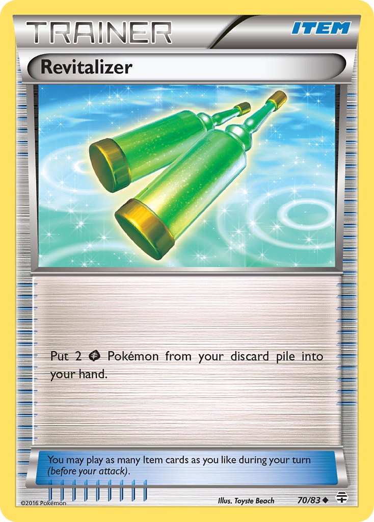 Generations Revitalizer Pokémon card