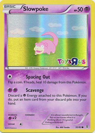 Generations Slowpoke [Toys-R-Us] Pokémon card