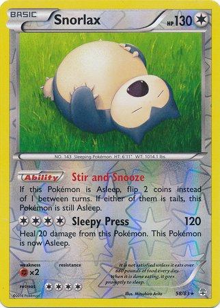 Snorlax [Reverse Holo]
