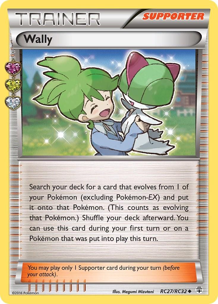 Generations Wally Pokémon card