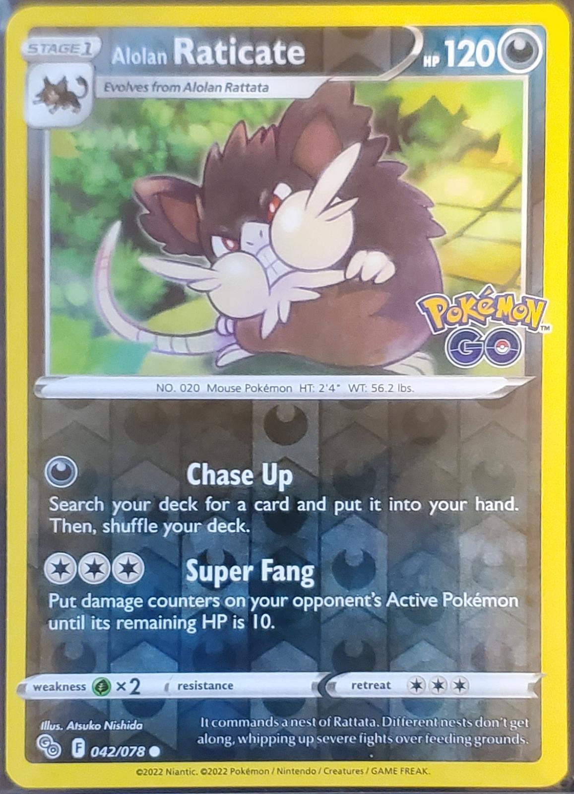 Alolan Raticate [Reverse Holo]