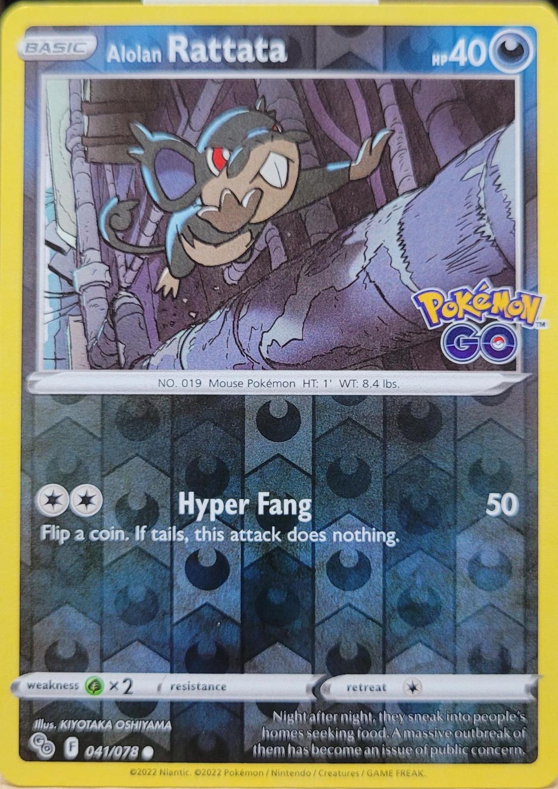 Alolan Rattata [Reverse Holo]