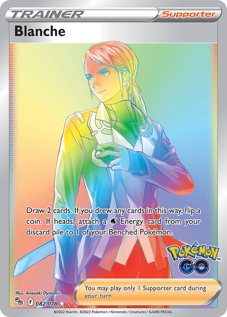 Go Blanche Pokémon card