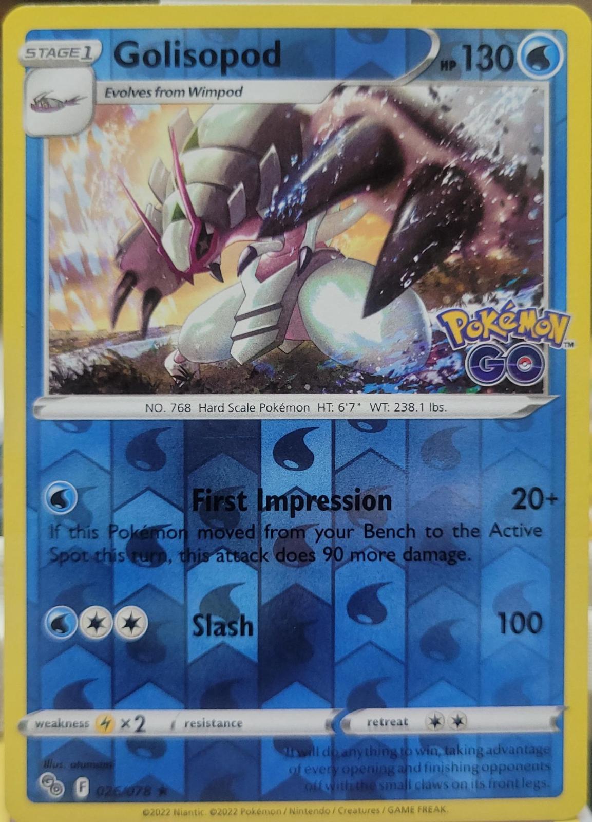 Golisopod [Reverse Holo]