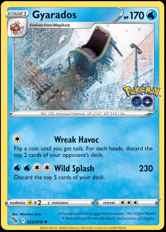 Go Gyarados [Holo] Pokémon card