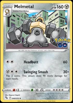 Go Melmetal [Holo] Pokémon card