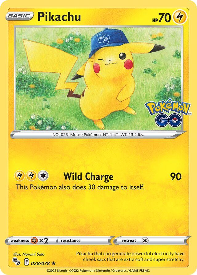 Go Pikachu [Holo] Pokémon card