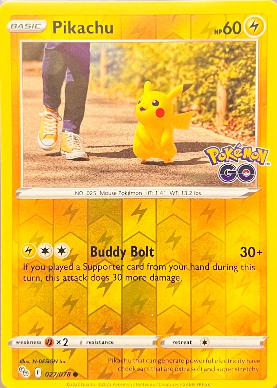 Pikachu [Reverse Holo]