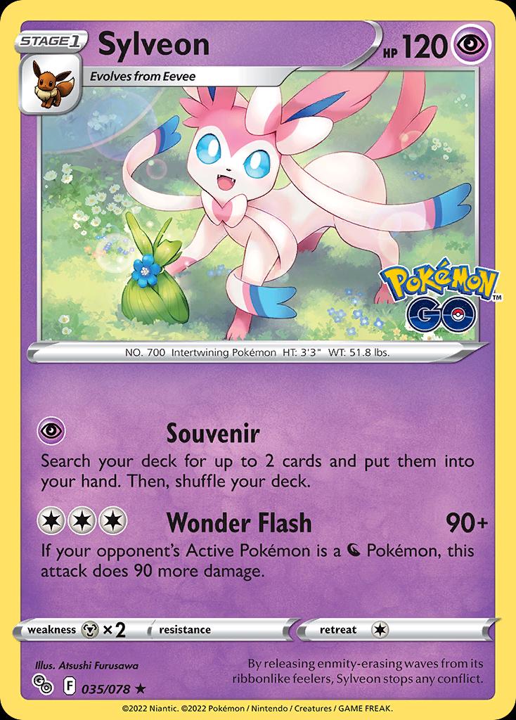 Go Sylveon [Holo] Pokémon card