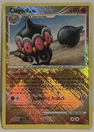 Great Encounters Claydol [Crosshatch-Holo] Pokémon card