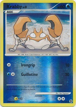 Krabby [Reverse Holo]