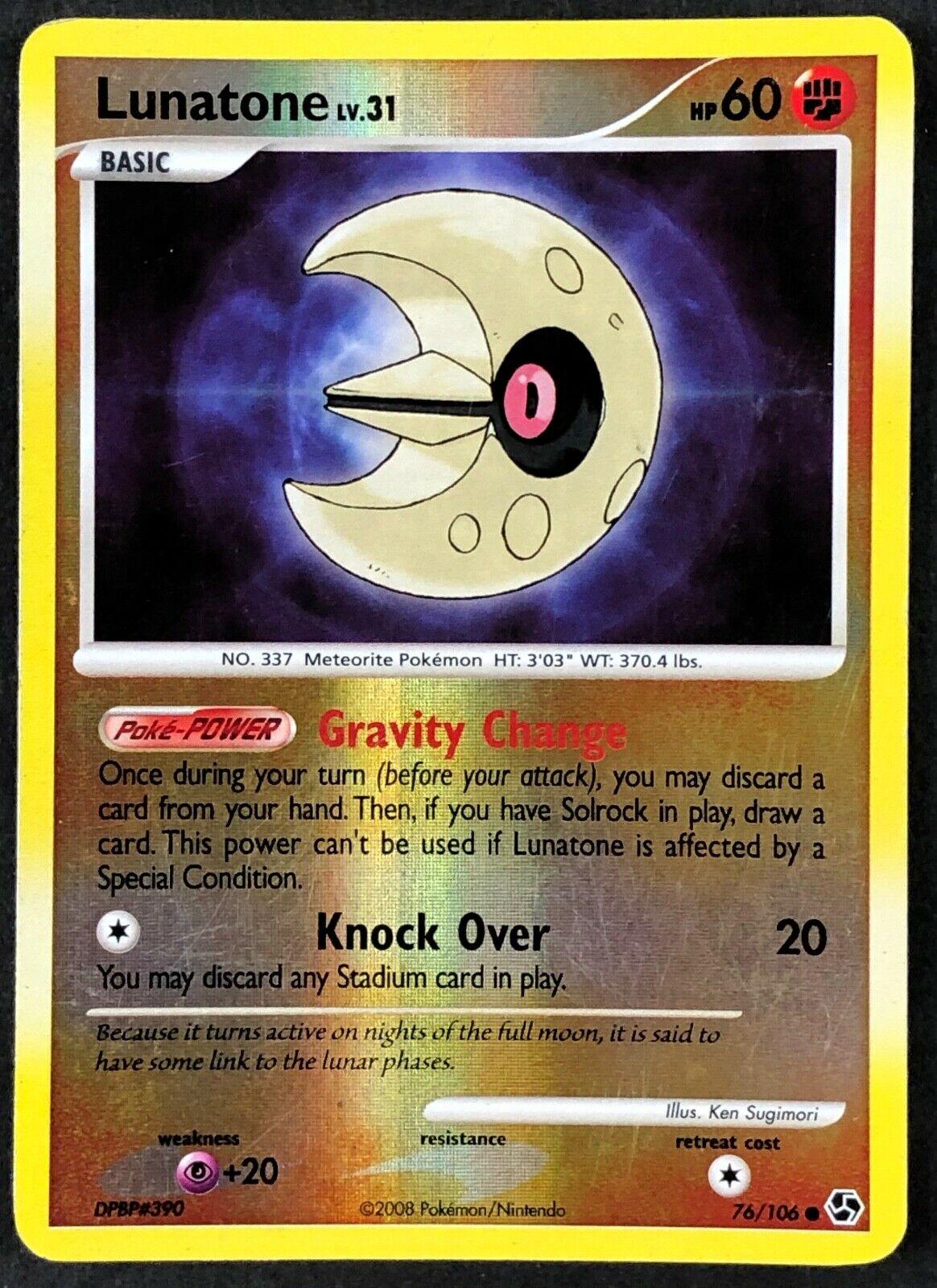 Lunatone [Reverse Holo]