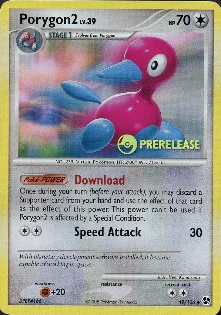 Great Encounters Porygon2 [Prerelease] Pokémon card