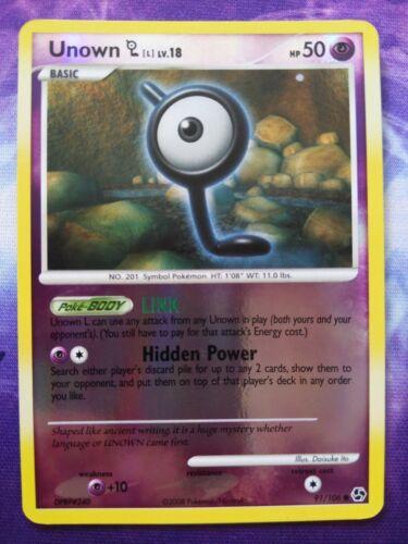 Unown L [Reverse Holo]