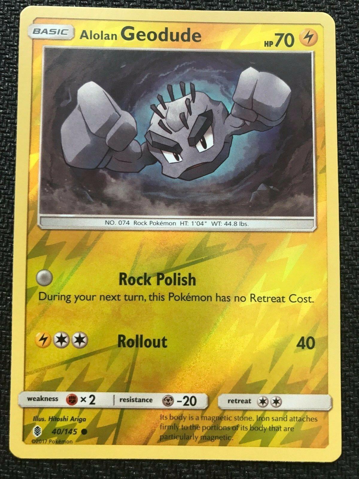 Alolan Geodude [Reverse Holo]