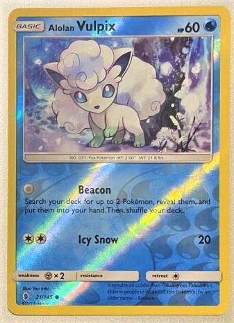 Alolan Vulpix [Reverse Holo]