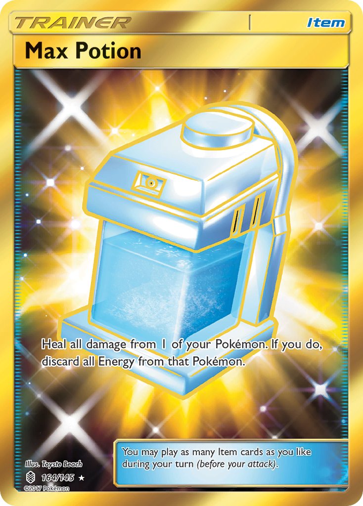 Guardians Rising Max Potion Pokémon card