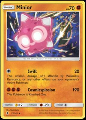 Guardians Rising Minior [Holo] Pokémon card