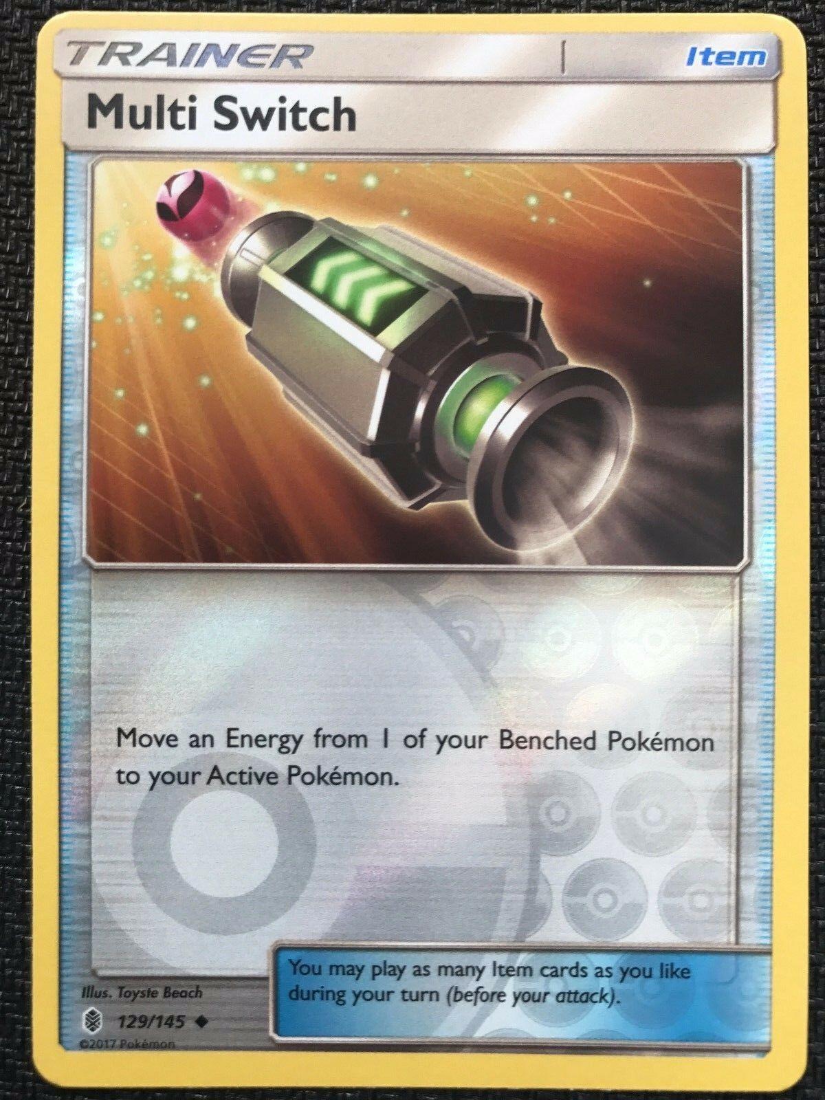 Guardians Rising Multi Switch [Reverse Holo] Pokémon card