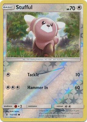 Guardians Rising Stufful [Reverse Holo] Pokémon card