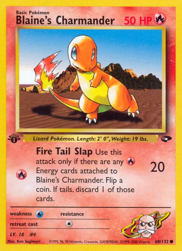 Blaine's Charmander [1st-Edition]