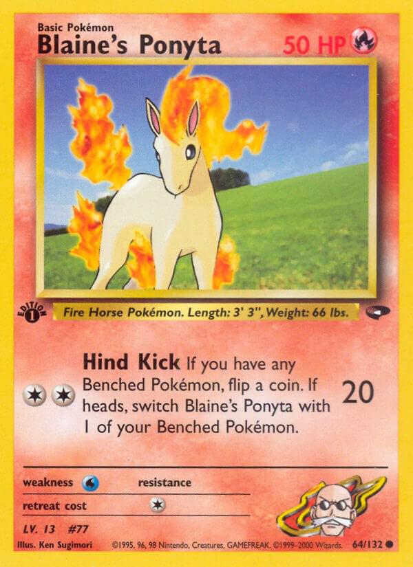 Blaine's Ponyta [1st-Edition]