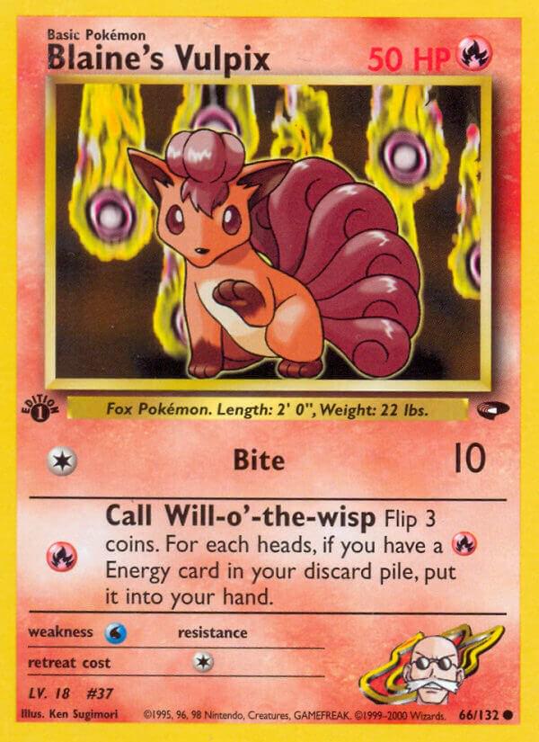 Blaine's Vulpix [1st-Edition]