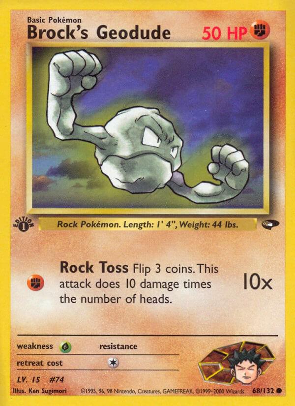 Brock's Geodude [1st-Edition]