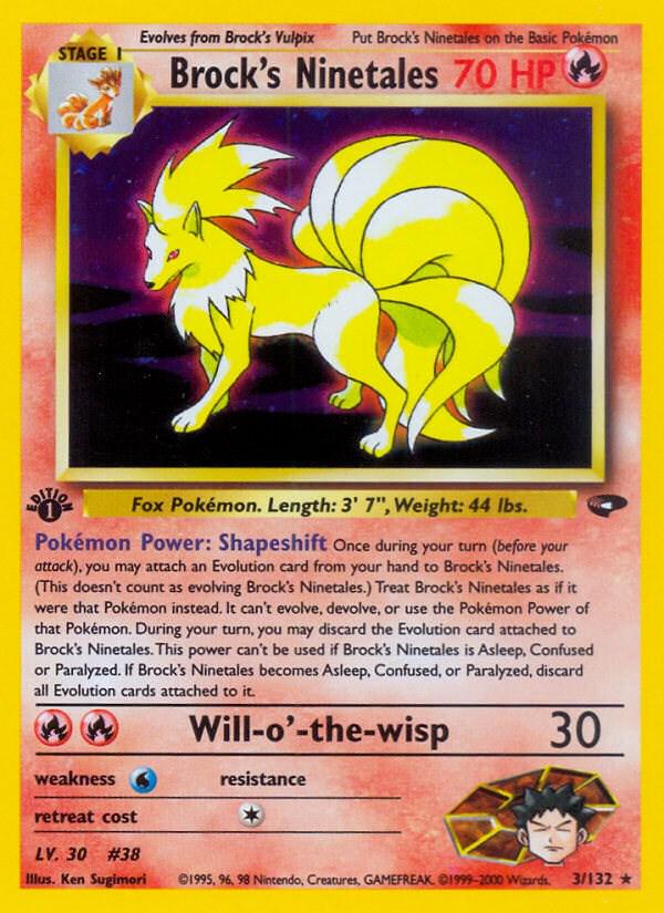 Brock's Ninetales [1st-Edition]